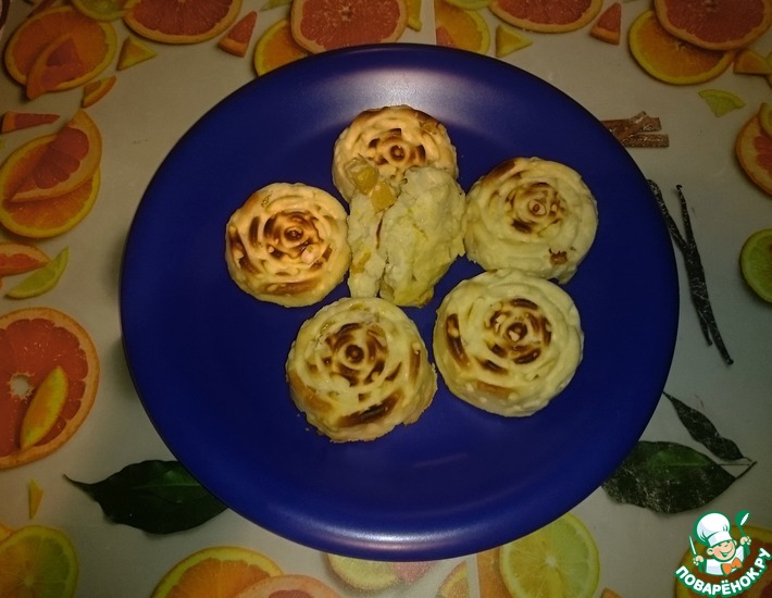 Рецепт: Ватрушечная фантазия