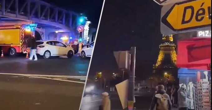 В Париже мужчина с криками «Аллаху Акбар» напал на туристов: один человек погиб