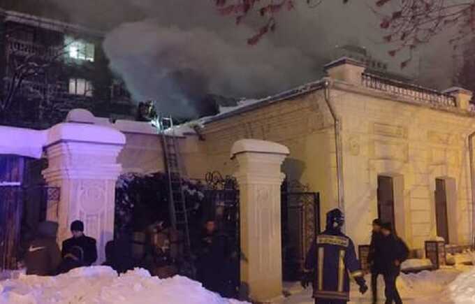 В Екатеринбурге произошел пожар в ресторане «Гости»