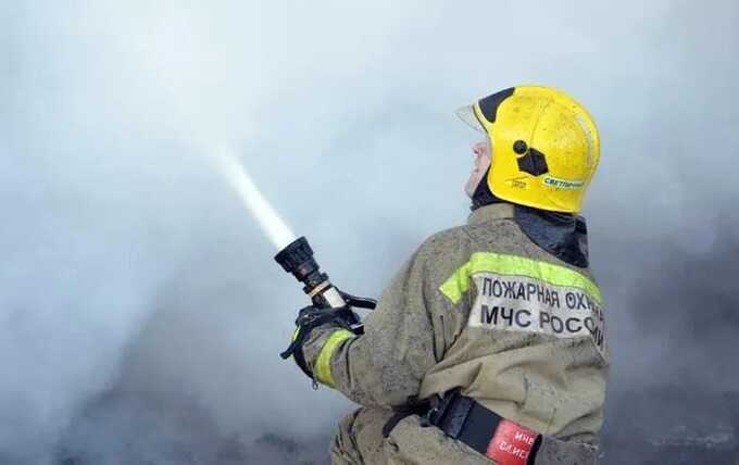 В Санкт-Петербурге произошел серьёзный пожар