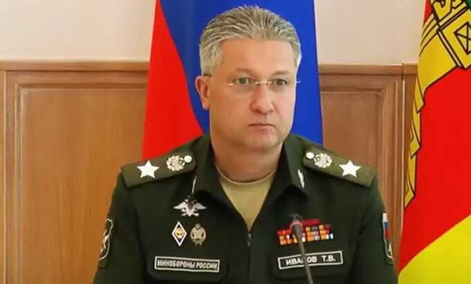 Заместитель министра обороны Тимур Иванов, арестованный по делу о взятке, заметно похудел в СИЗО