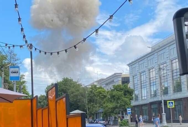 Кадры с места падения дрона: Таганрог под угрозой