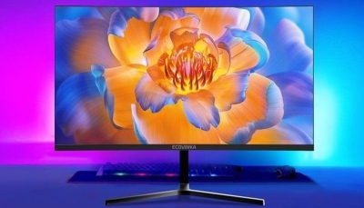 Нашел крутой монитор ECOVINKA SV7 до 10 тысяч. У него тонкие рамки и высокая герцовка