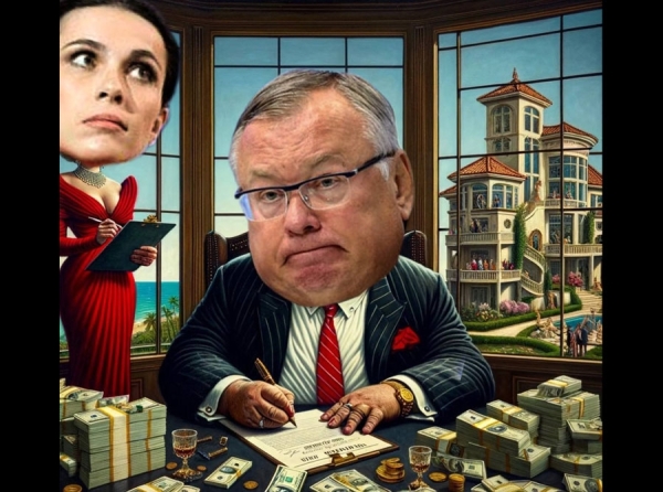 Что прячет от глаз публики Андрей Костин, переписывая имущество на кремлевскую пропагандистку Наилю Аскер-заде