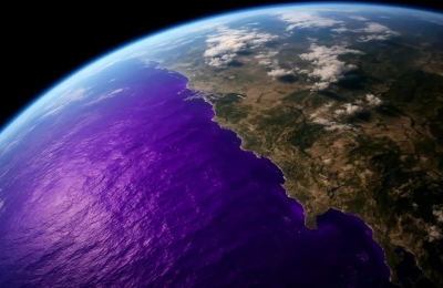 Океаны Земли раньше были зелёными - и однажды могут стать фиолетовыми