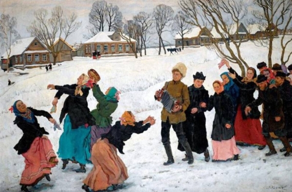 Если парень хотел «побаловаться» с девкой, то бросал шапку в свечку! «Молодое время» или как развлекалась молодёжь на Руси?