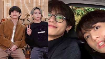 Почему ходят слухи про отношения Ви и Чонгука из BTS?