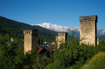 Из цикла - Грузия. В Сванетию за родовыми башнями.