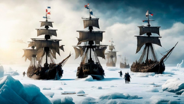 Единственный случай в истории, когда кавалеристы на лошадях смогли захватить целую флотилию кораблей