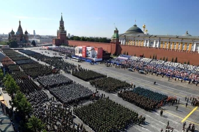 Празднование Дня Победы началось на Красной Площади