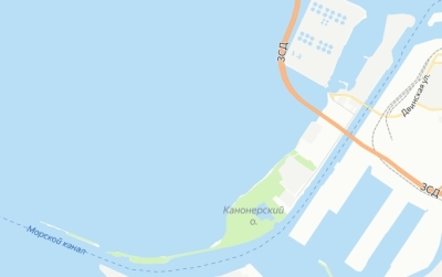 По дамбе Канонерского острова. Прогулка по парку.