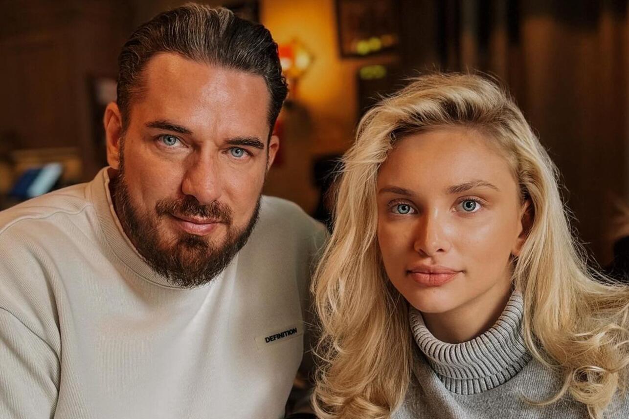 Курбан Омаров с женой Валерией