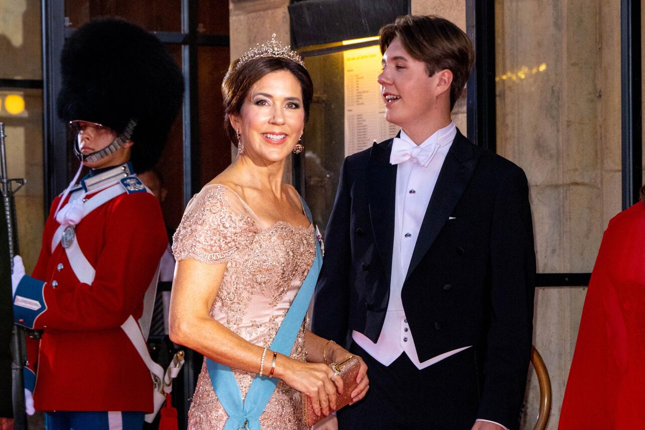 Королева Мэри и принц Кристиан