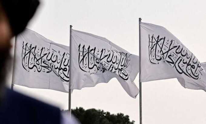 В Казани на экономическом форуме вывесили флаг Талибана