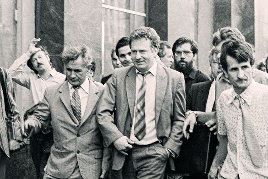 Владимир Жириновских в начале своей политической карьеры