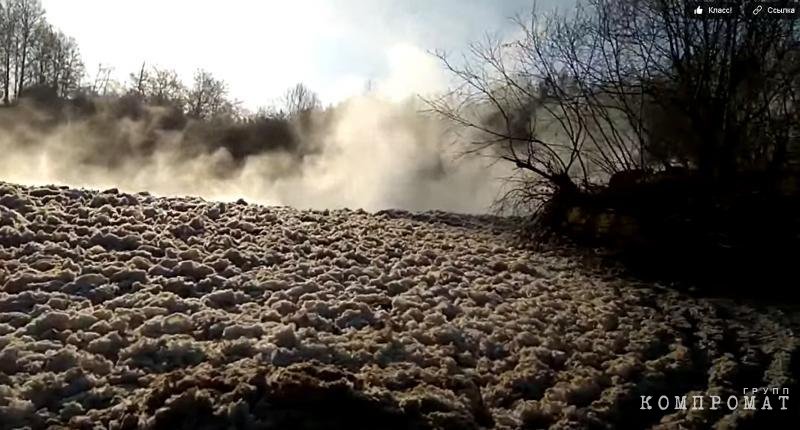 Это поверхность Вихоревы после очередного мероприятия экологической деятельности Илима 