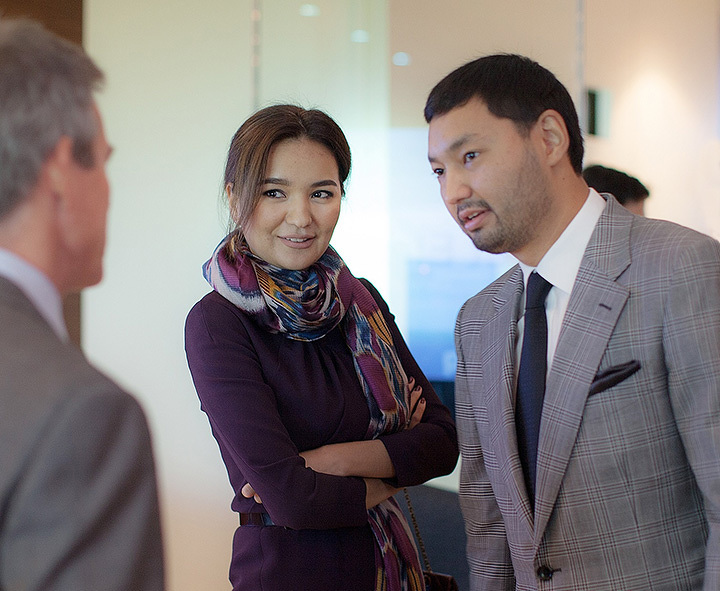 Асель Тасмагамбетова и Кенес Ракишев