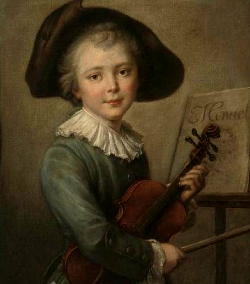 Портрет Шопена в детстве