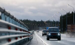 В Кургане частично перекрыли движение